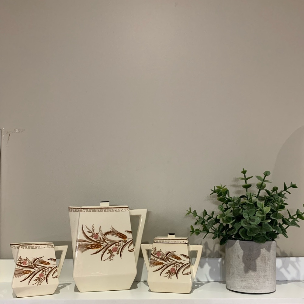 Antique Chase Japanese Tea Set